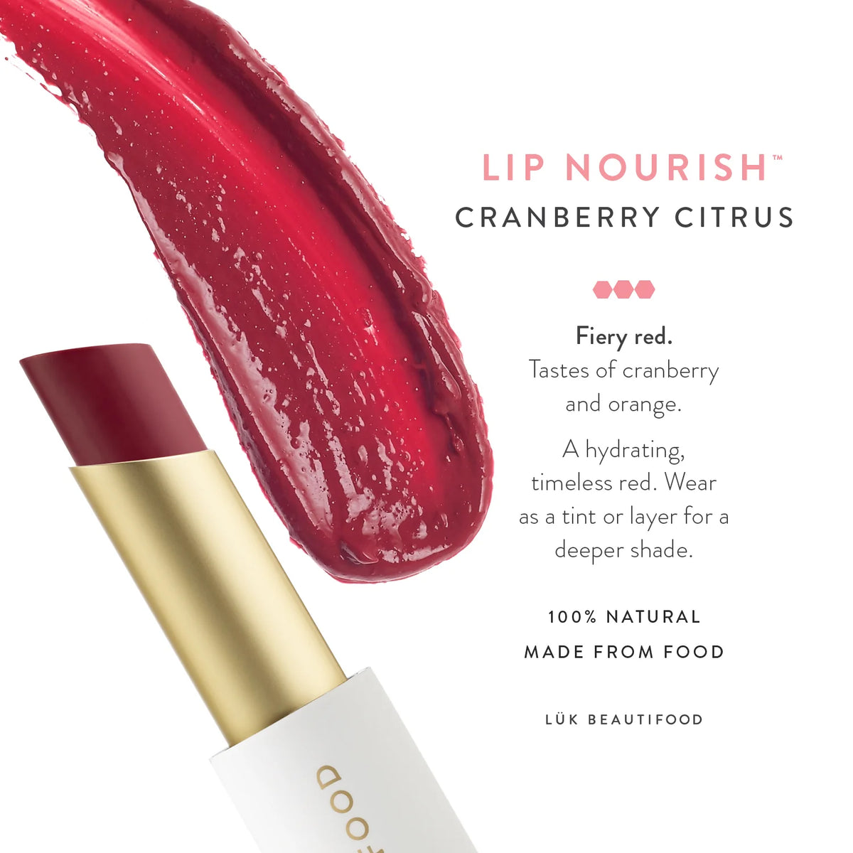 Lip Nourish – Cranberry Citrus