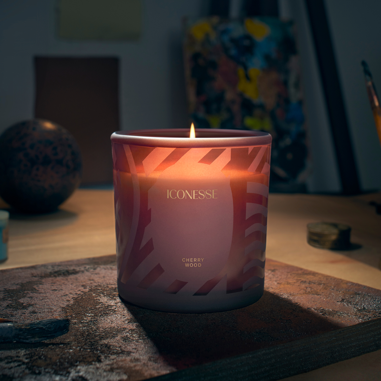 Iconesse Candle – Cherry Wood